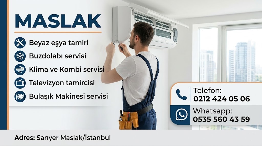 Maslak Beyaz Eşya Servisi